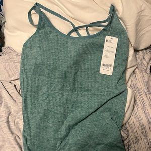 CRZ yoga Large Built in Support Tank Top NWT